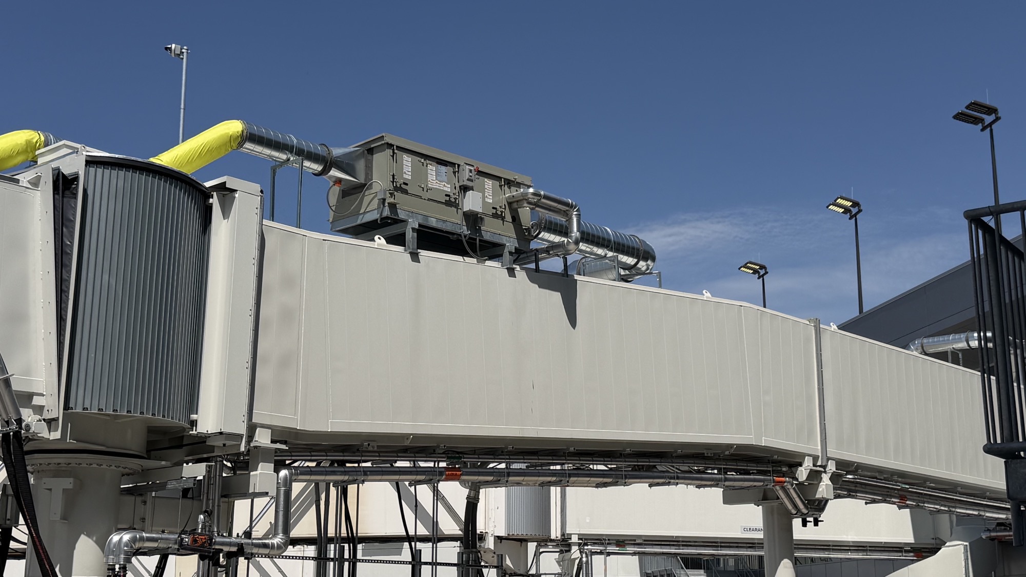 AHU Rooftop Frames